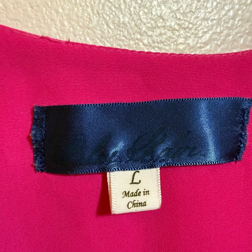 Blue Rain Fuchsia Layered Camisole - Picture 3 of 4